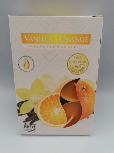 Scented candle 6er - scented, teelichter