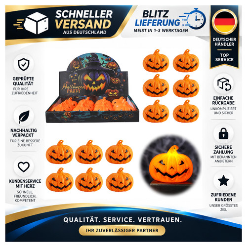 Halloween kürbis deko licht - kürbis,