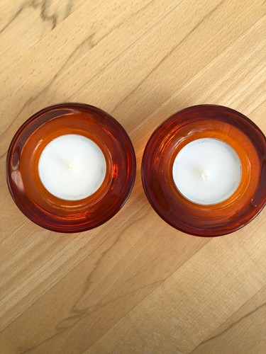 Teelichter aus glas der - in,