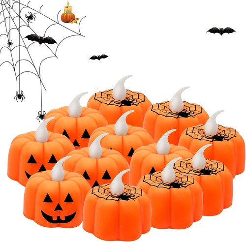 Halloween teelichter stück - teelichter,