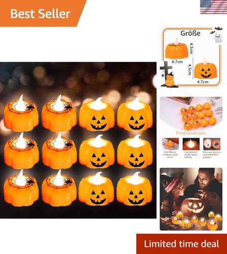 Led halloween kürbis - led,