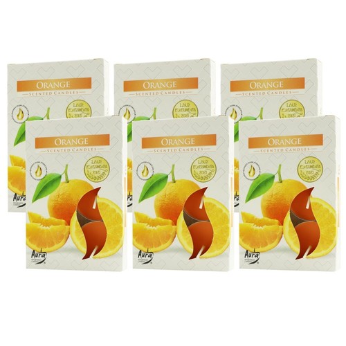 Scented candle 6er - scented, x