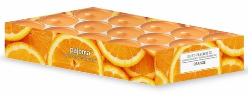 Pajoma teelichter orange 30er - orange,,