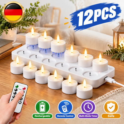 12er led teelichter - 12er,