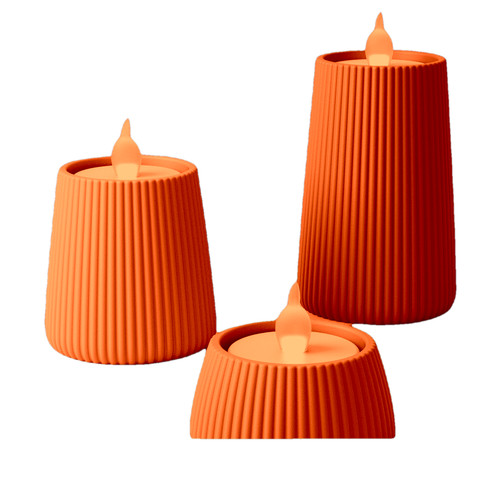 Teelichthalter 3er set - teelichthalter, –