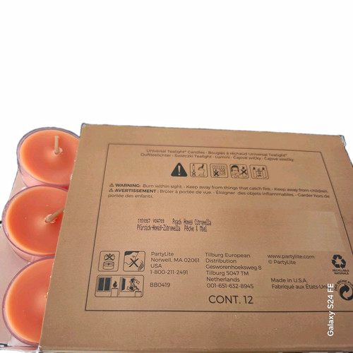 Partylite duftteelichter 12er - partylite,