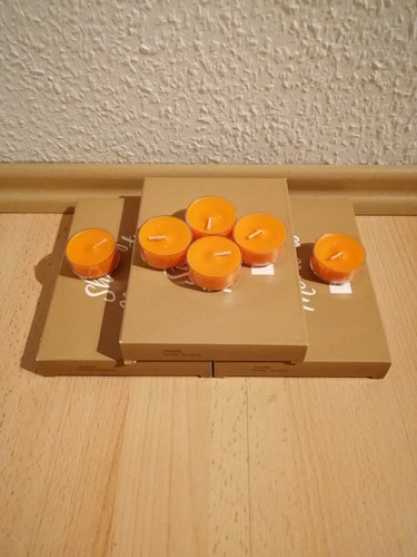 Partylite teelichter papaya - teelichter, "papaya