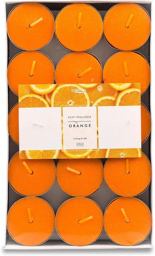 Teelichte stück orange - 30,