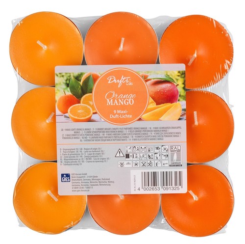 Maxi duft teelichter von gies - maxi,